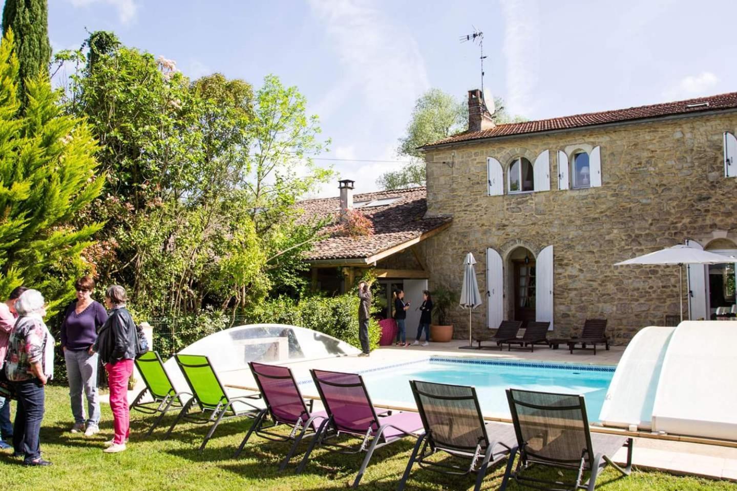 Le Clos D'Any Fontet Esterno foto